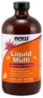 NOW Foods - Multiwitaminy, Smak Pomarańczowy, 473 ml