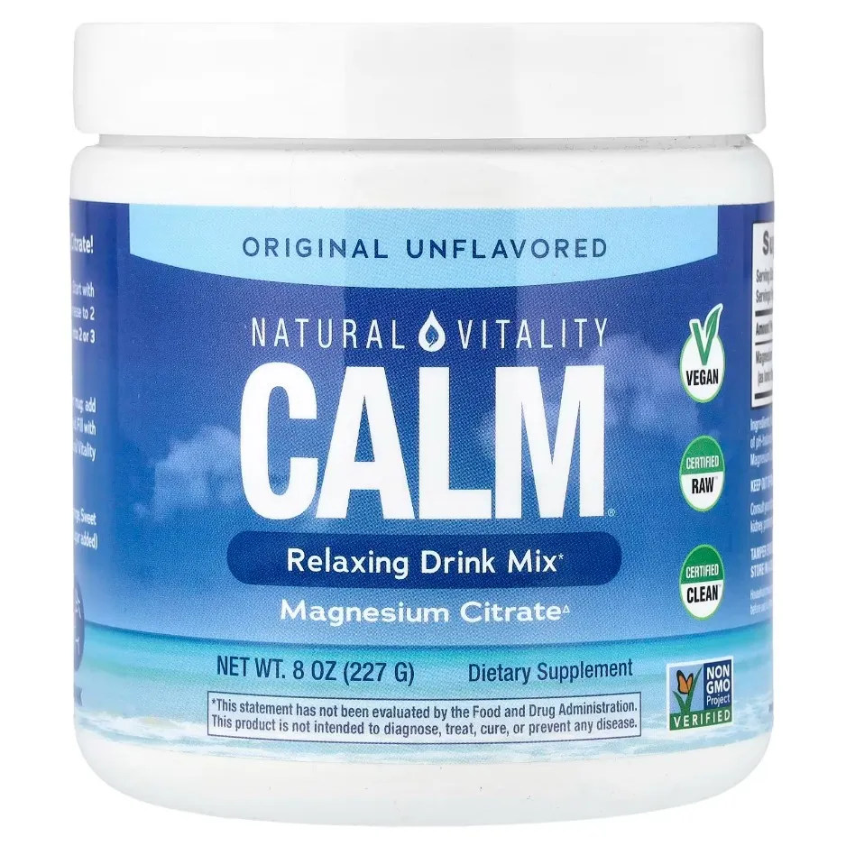Natural Vitality - Natural Calm - Unflavored, Proszek, 226g