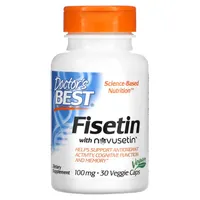 Doctor's Best - Fisetin + Novusetin, 100mg, 30 vkaps