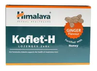 Himalaya - Koflet-H, Imbir, 12 tabletek do ssania