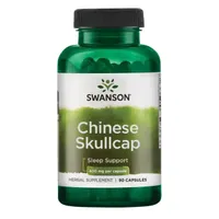 Swanson - Chinese Skullcap (Tarczyca Bajkalska), 400mg, 90 kapsułek