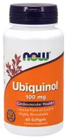 NOW Foods - Ubiquinol, 100mg, 60 kapsułek miękkich