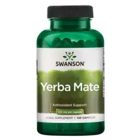 Swanson - Yerba Mate, 125mg,120 kapsułek