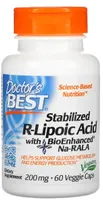 Doctor's Best - Kwas R-Liponowy + BioEnhanced Na-RALA, 200mg, 60 vkaps