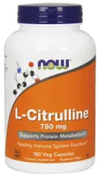 NOW Foods - L-Cytrulina, 750mg, 180 vkaps