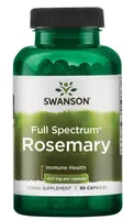 Swanson - Rozmaryn, 400mg, 90 kapsułek