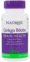 Natrol - Ginkgo Biloba, 120mg, 60 kapsułek