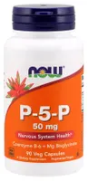 NOW Foods - P-5-P, 50mg, 90 vkaps