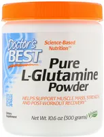 Doctor's Best - L-Glutamina w proszku, 300g