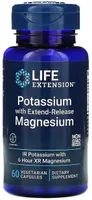 Life Extension - Potas z magnezem o przedłużonym uwalnianiu, 60 kapsułek roślinnych