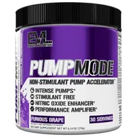 EVLution Nutrition - PumpMode Powder, Furious Grape, Proszek, 174g