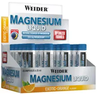 Weider - Płyn Magnezowy, Egzotyczny-Pomarańczowy, 20 x 25 ml