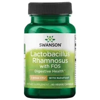 Swanson - Lactobacillus Rhamnosus z FOS, 5 Miliardów CFU, 60 vkaps