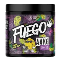 Fuego - AAKG, Lemon Iced Tea, Proszek, 250g
