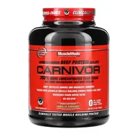 MuscleMeds - Carnivor Mass, Wanilia Karmel, Proszek, 1904g