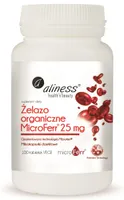 Aliness Żelazo organiczne 25mg