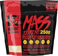 Mutant - Mass Extreme 2500, Gainer, Vanilla Ice Cream, Proszek, 2720g