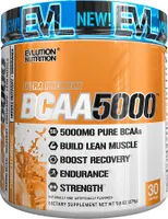 EVLution Nutrition - BCAA 5000, Blue Raz, Proszek, 240g