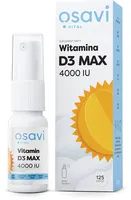 Osavi - Witamina D3 Spray Doustny, 4000IU, 12.5 ml