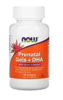 NOW Foods - Prenatal Gels + DHA, 90 kapsułek miękkich