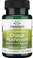 Swanson - Full Spectrum Chaga Mushroom, 400mg, 60 kapsułek