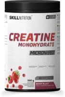 Skill - Kreatyna, Mikronizowany Monohydrat, Jagoda, Proszek, 500g