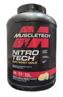 MuscleTech - Nitro-Tech 100% Whey Gold, Odżywka Białkowa, French Vanilla Cream, Proszek, 2270g