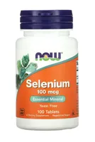 NOW Foods - Selen, 100mcg, 100 tabletek