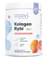 Osavi - Kolagen Rybi z Dzikiego Dorsza, Grejpfrut, 360g