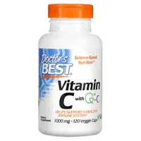 Doctor's Best - Witamina C z Quali-C, 1000mg, 120 vkaps
