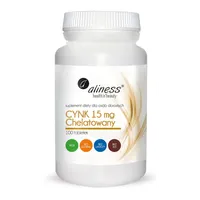 Aliness Cynk Chelat 15 mg 100 tabl