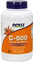 NOW Foods - Witamina C-500, Askorbinian Wapnia-C, 250 kapsułek