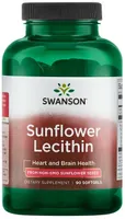 Swanson - Sunflower Lecithin, 90 kapsułek miękkich