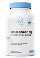 Osavi - Melatonina z Walerianą i Melisą, 1mg, 120 vkaps