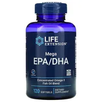 Life Extension - Mega EPA/DHA, 120 kapsułek miękkich