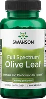 Swanson - Ekstrakt z Liścia Oliwnego, 400mg, 60 kapsułek