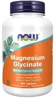 NOW Foods - Magnez, Glicynian, 180 tabletek