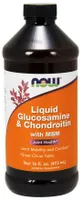NOW Foods - Glukozamina i Chondroityna z MSM, 473ml