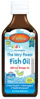 Carlson Labs - Kid's Olej Rybny, 800mg, Cytryna, 200 ml