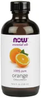 NOW Essential Oils - Olejek Eteryczny, Pomarańcza, 118ml
