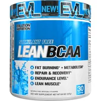 EVLution Nutrition - Lean BCAA - Stimulant Free, Blue Raz, Proszek, 237g