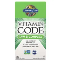 Garden of Life - Vitamin Code RAW B, Kompleks Witamin B, 120 vkaps
