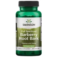 Swanson - Full Spectrum Barberry Root Bark, 450mg, 60 Kapsułki