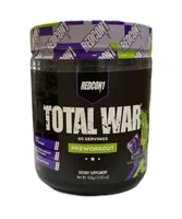 Redcon1 - Odżywka Przedtreningowa, Total War, Sour Gummy Bear, Proszek, 426g