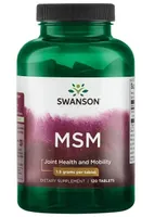 Swanson - MSM, 1.5g, 120 tabletek