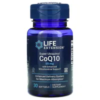 Life Extension - Super Ubiquinol CoQ10, 50 mg, 30 kapsułek miękkich