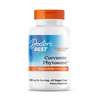 Doctor's Best - Kurkumina, Curcumin Phytosome + Meriva, 500mg, 60 vkaps