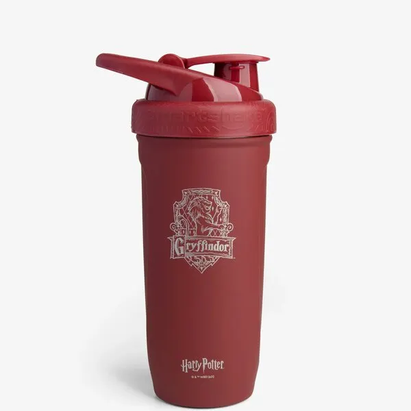 SmartShake - Harry Potter Collection, Shaker Ze Stali Nierdzewnej, Gryffindor, 900 ml