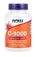 NOW Foods - Witamina C-1000 + 100mg Bioflawonoidów, 100 vkaps