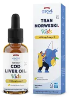 Osavi - Tran Norweski Kids, 1000mg Omega 3, Cytryna, 50 ml